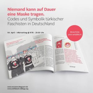 Read more about the article Niemand kann auf Dauer eine Maske tragen – Türkische Faschisten in Deutschland