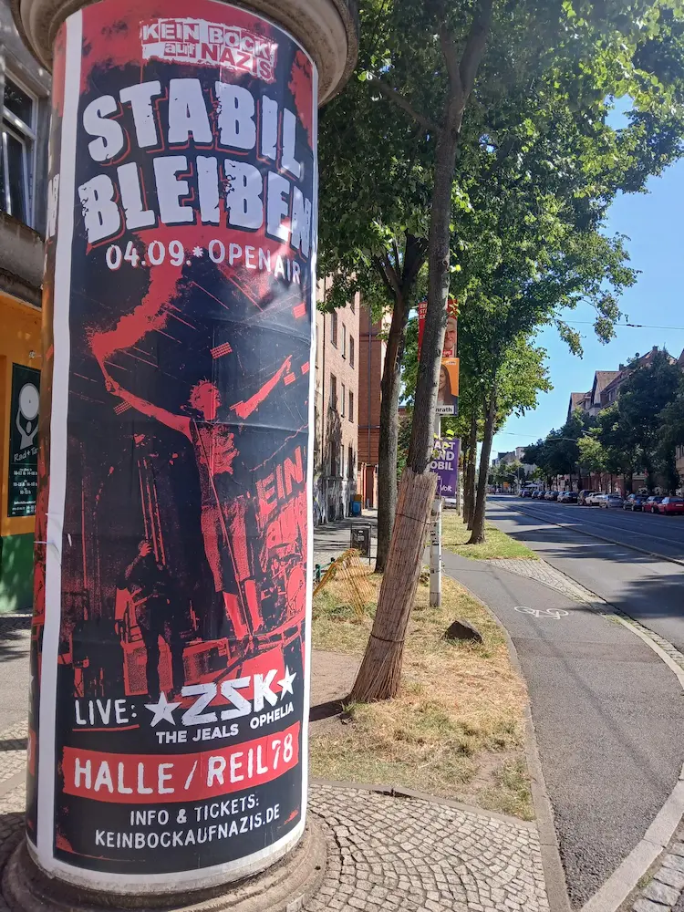 Bild von einer Littfasssäule